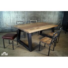Loft Table DELTA industrial table handcrafted table 180/100cm